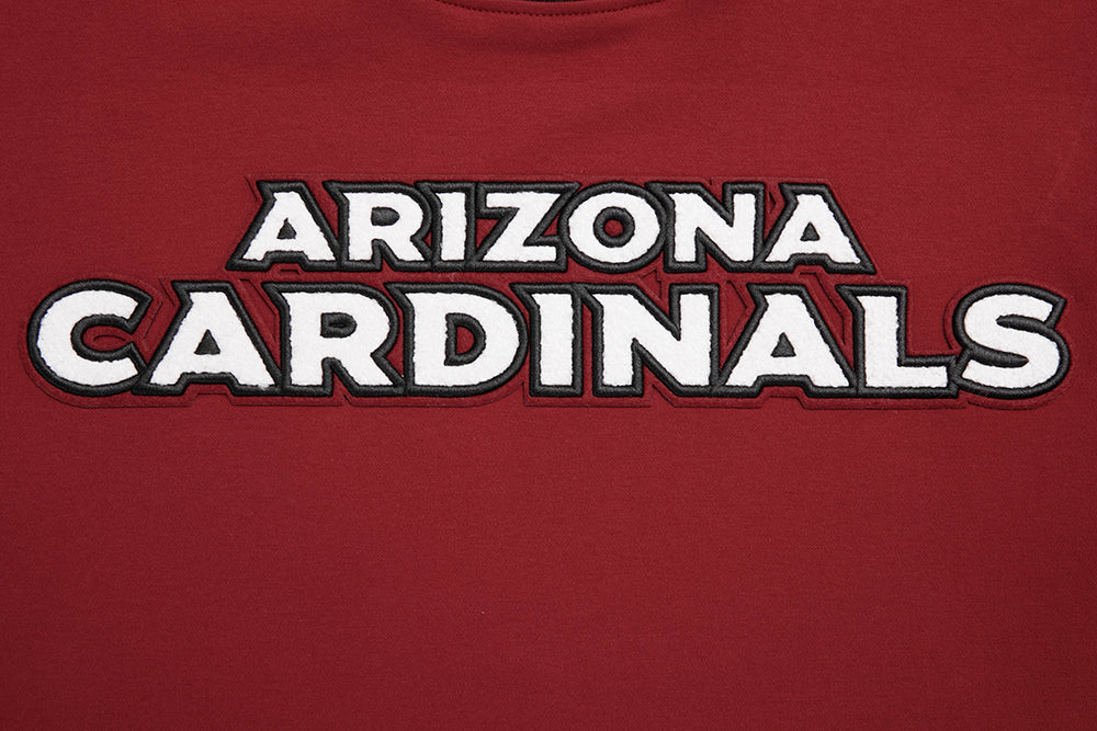 NFL ARIZONA CARDNIALS CLASSIC CHENILLE TEE (CARDINAL RED/BLACK) - Image 5