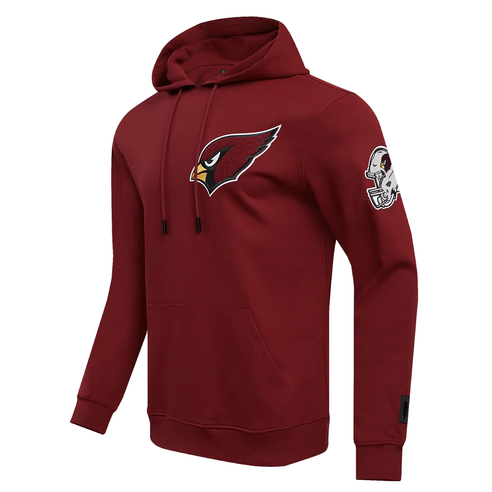 NFL ARIZONA CARDINALS CLASSIC CHENILLE PO HOODIE (CARDINAL RED) - Image 2