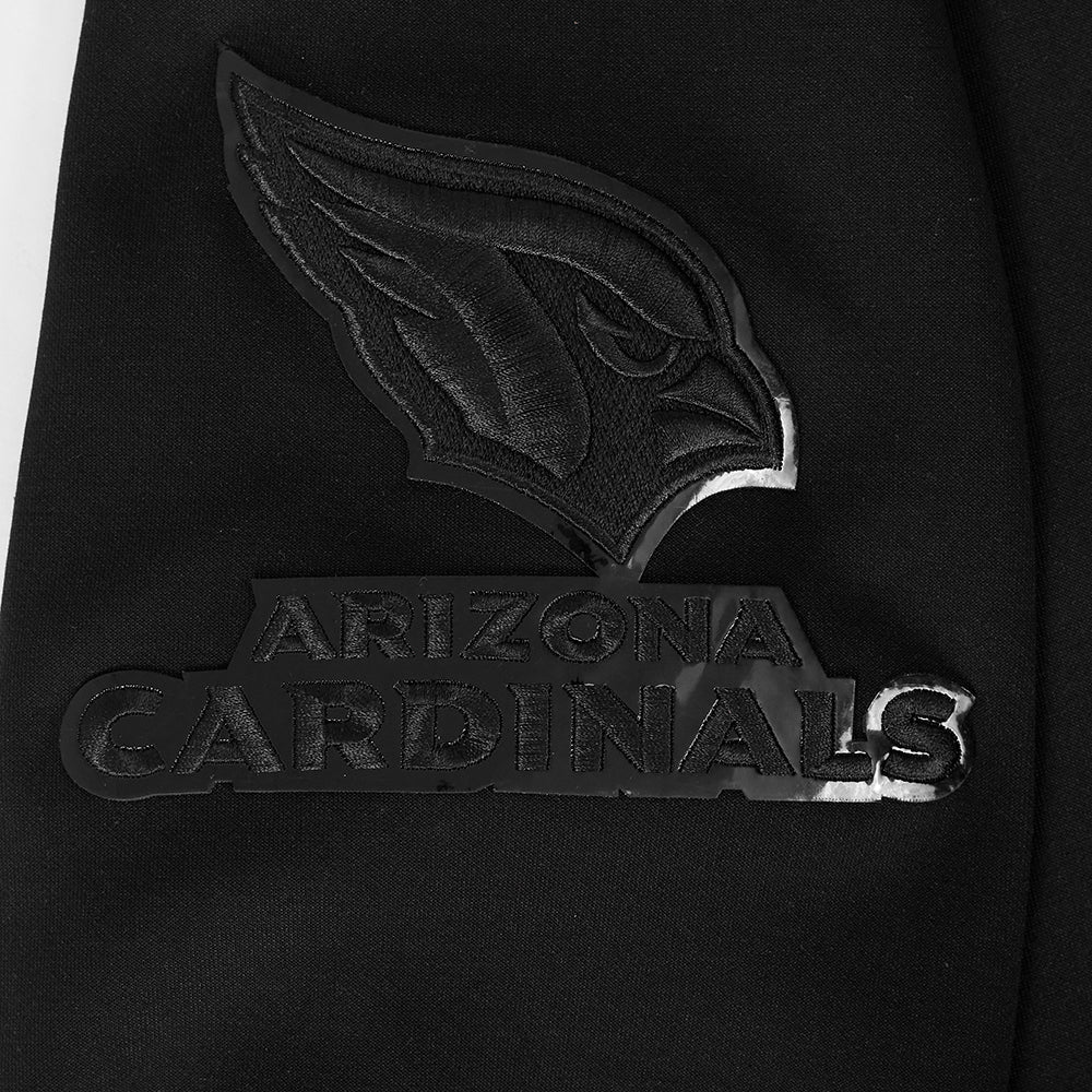 NFL ARIZONA CARDINALS TRIPLE BLACK MEN'S PULLOVER HOODIE (TRIPLE BLACK) - Image 7