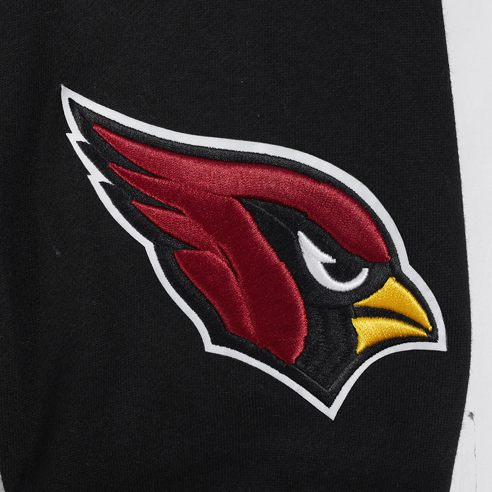 NFL ARIZONA CARDINALS WINGSPAN MEN'S DROP SHOULDER FLC CREWNECK (BLACK) - Image 8