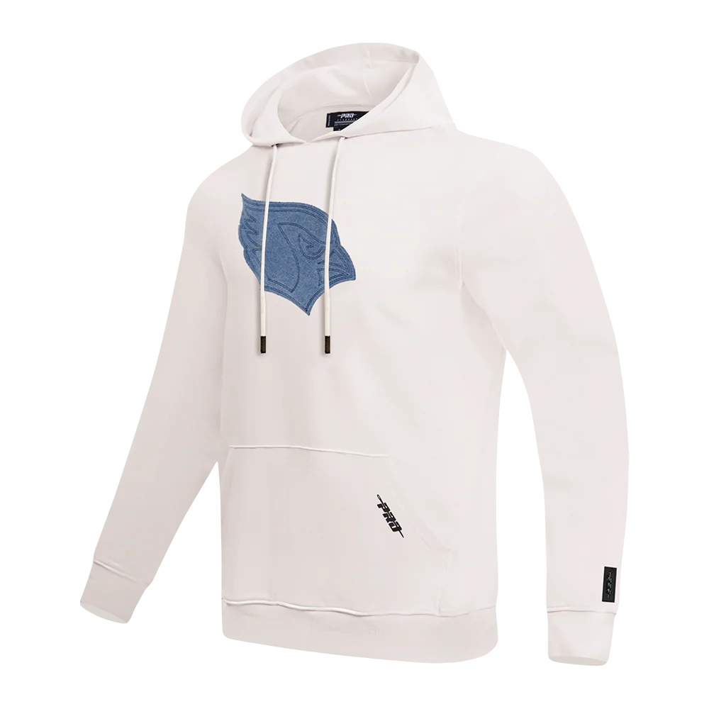 NFL ARIZONA CARDINALS VARSITY BLUES MEN'S FLC PO HOODIE (LINEN) - Image 5