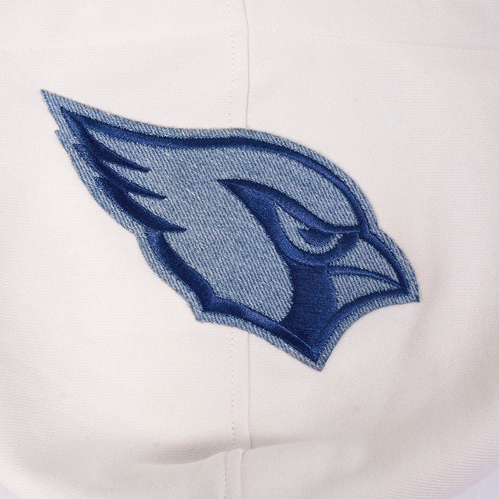 NFL ARIZONA CARDINALS VARSITY BLUES MEN'S FLC PO HOODIE (LINEN) - Image 7