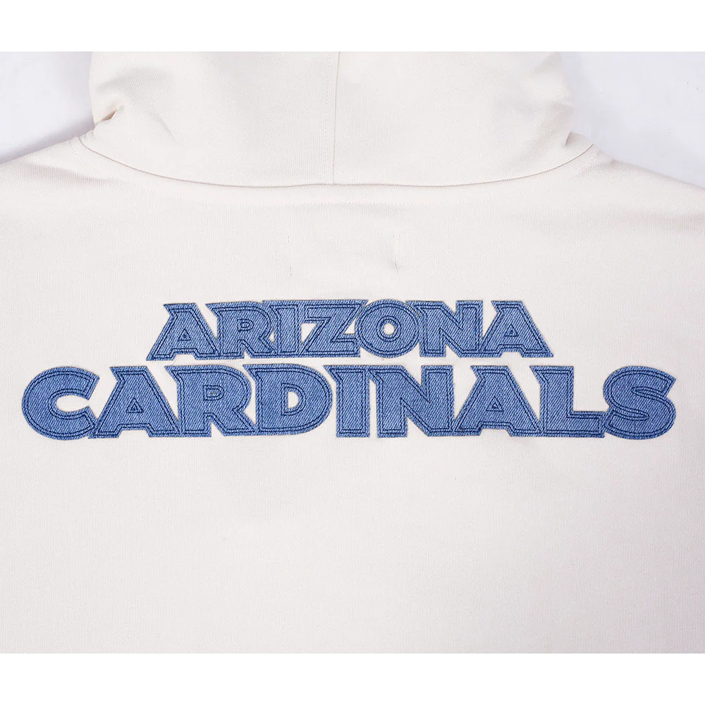 NFL ARIZONA CARDINALS VARSITY BLUES MEN'S FLC PO HOODIE (LINEN) - Image 8