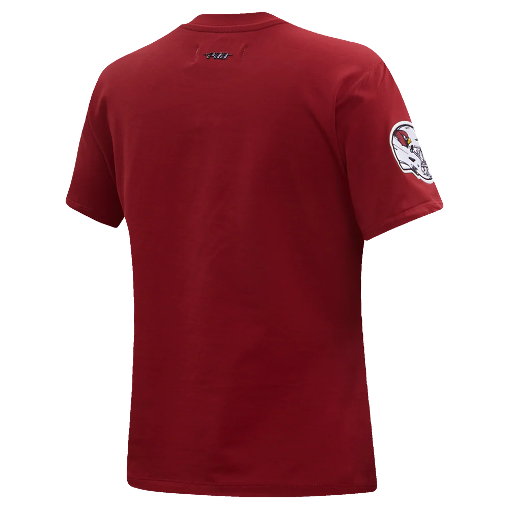 NFL ARIZONA CARDINALS CLASSIC SHORT SLEEVE WOMEN'S SINGLE JERSEY SLIM FIT TEE (CARDINAL RED) - Image 3