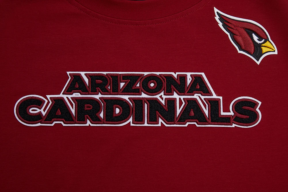 NFL ARIZONA CARDINALS CLASSIC SHORT SLEEVE WOMEN'S SINGLE JERSEY SLIM FIT TEE (CARDINAL RED) - Image 5