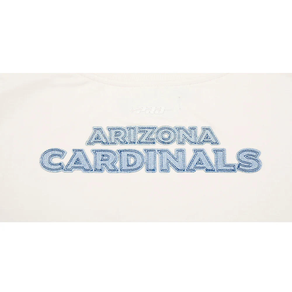 NFL ARIZONA CARDINALS VARSITY BLUES WOMEN'S  SJ BOXY TEE (LINEN) - Image 5
