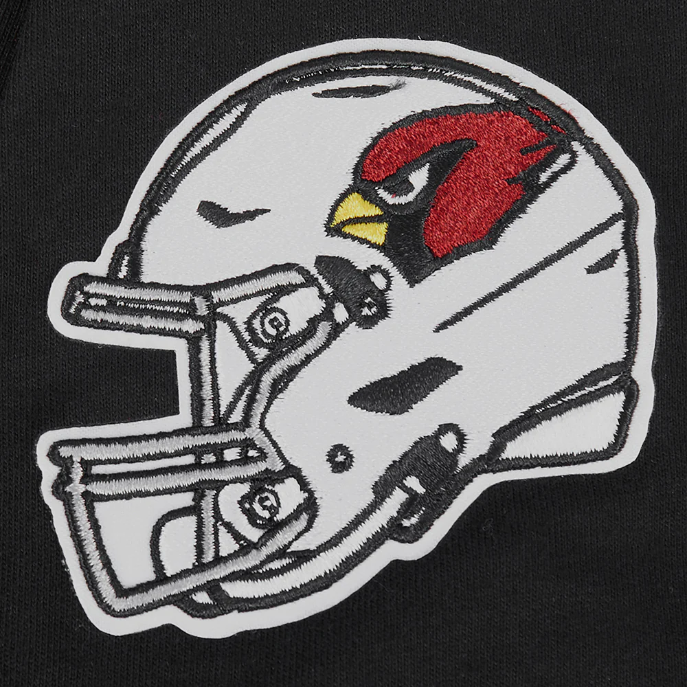 NFL ARIZONA CARDINALS CLASSIC BIG BOYS SHORT SLEEVE STRIPED RIB TEE (BLACK) - Image 5