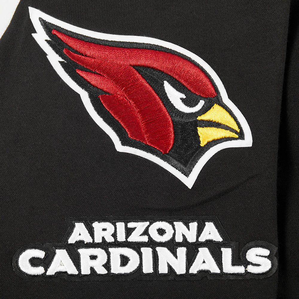 NFL ARIZONA CARDINALS CLASSIC BIG BOYS FLEECE FULL ZIP HOODIE (BLACK) - Image 9