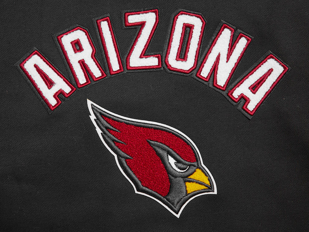 NFL ARIZONA CARDINALS CLASSIC WOMEN'S FLC PO HOODIE (BLACK) - Image 5