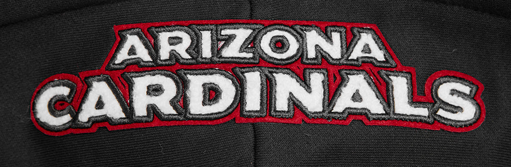NFL ARIZONA CARDINALS CLASSIC WOMEN'S FLC PO HOODIE (BLACK) - Image 7