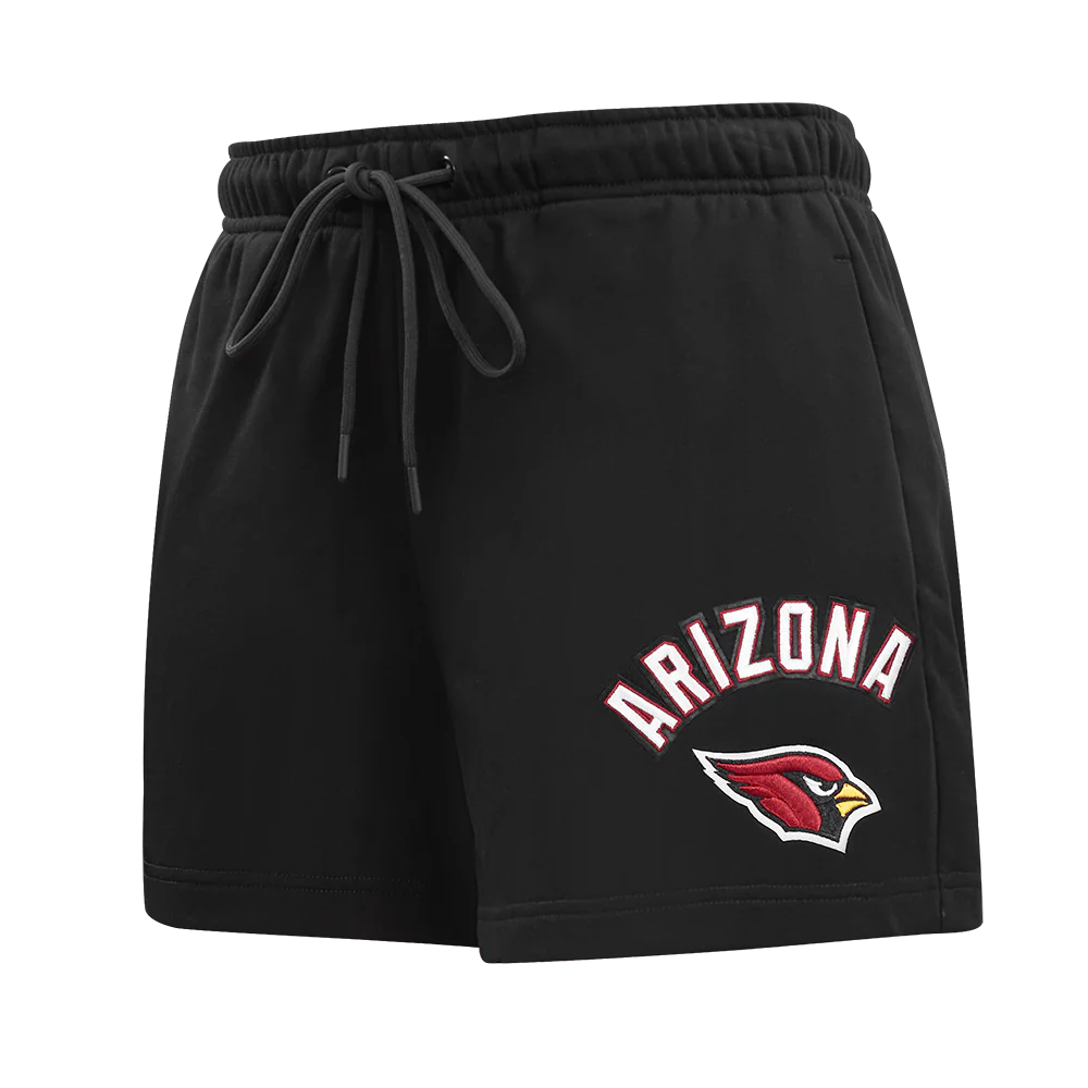 NFL ARIZONA CARDINALS CLASSIC WOMEN'S FLEECE SHORT (BLACK)