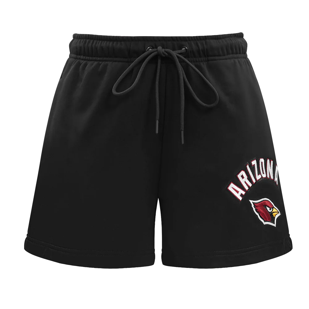 NFL ARIZONA CARDINALS CLASSIC WOMEN'S FLEECE SHORT (BLACK) - Image 2
