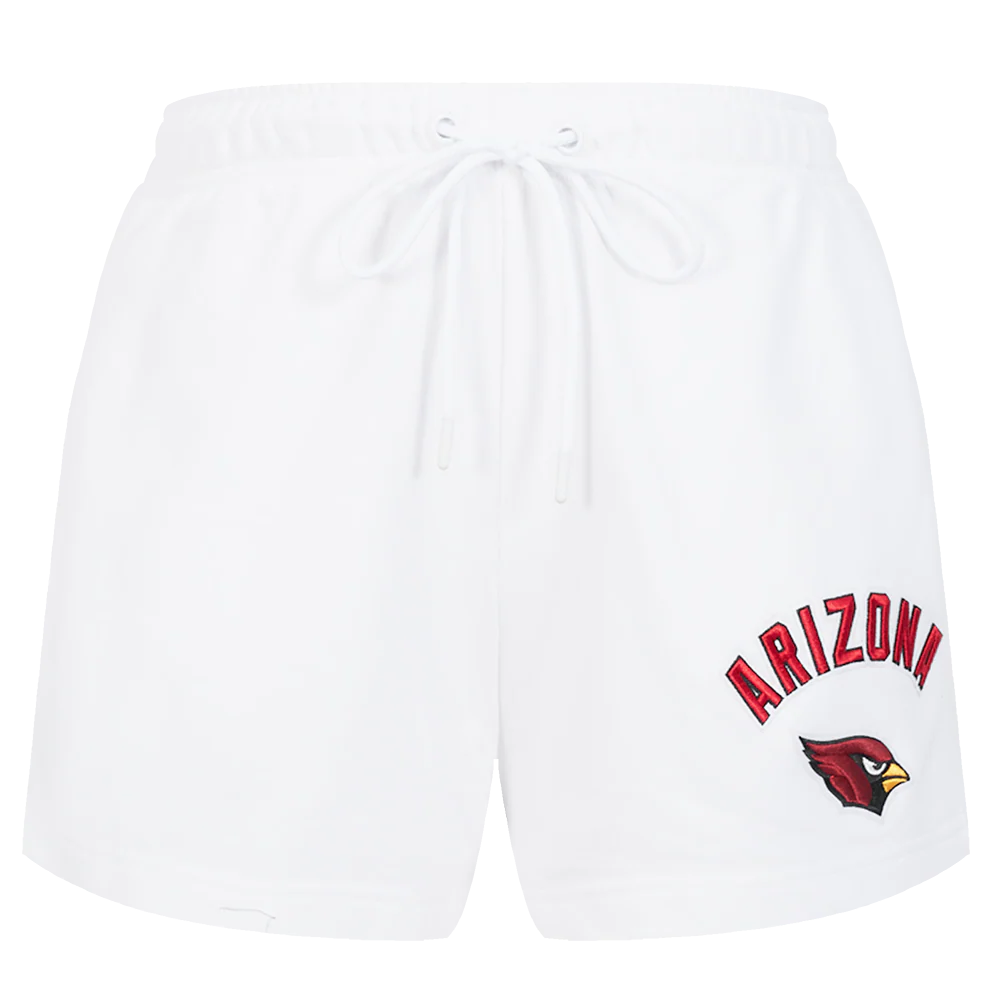 NFL ARIZONA CARDINALS CLASSIC WOMEN'S FLEECE SHORT (WHITE) - Image 2
