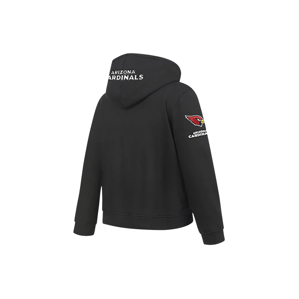 NFL ARIZONA CARDINALS CLASSIC LITTLE BOYS FLEECE PULLOVER HOODIE (BLACK) - Image 6