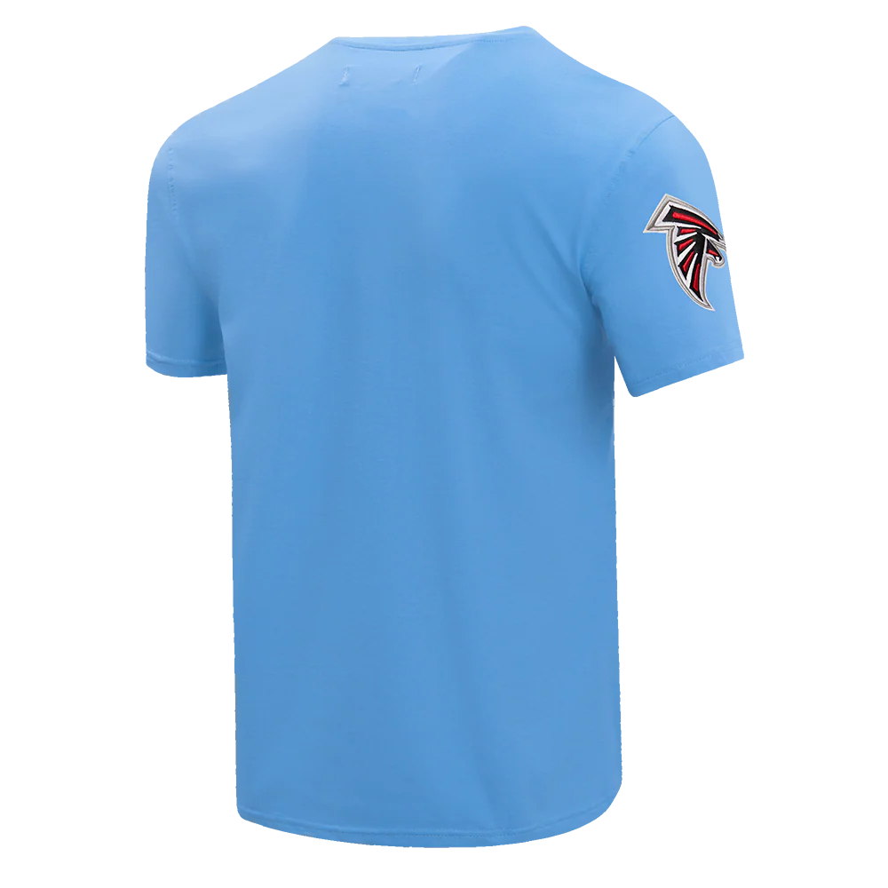 NFL ATLANTA  FALCONS CLASSIC CHENILLE SINGLE JERSEY TEE (UNIVERSITY BLUE) - Image 3