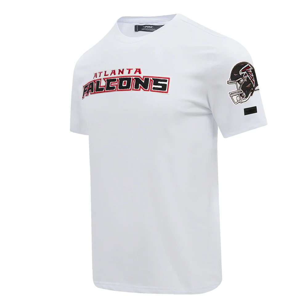 NFL ATLANTA  FALCONS CLASSIC CHENILLE SINGLE JERSEY TEE (WHITE) - Image 2