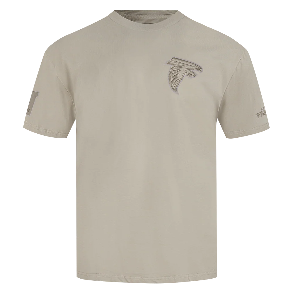 NFL ATLANTA FALCONS NEUTRAL MEN'S CJ DROP SHOULDER TEE (TAUPE)