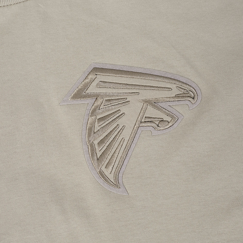 NFL ATLANTA FALCONS NEUTRAL MEN'S CJ DROP SHOULDER TEE (TAUPE) - Image 5