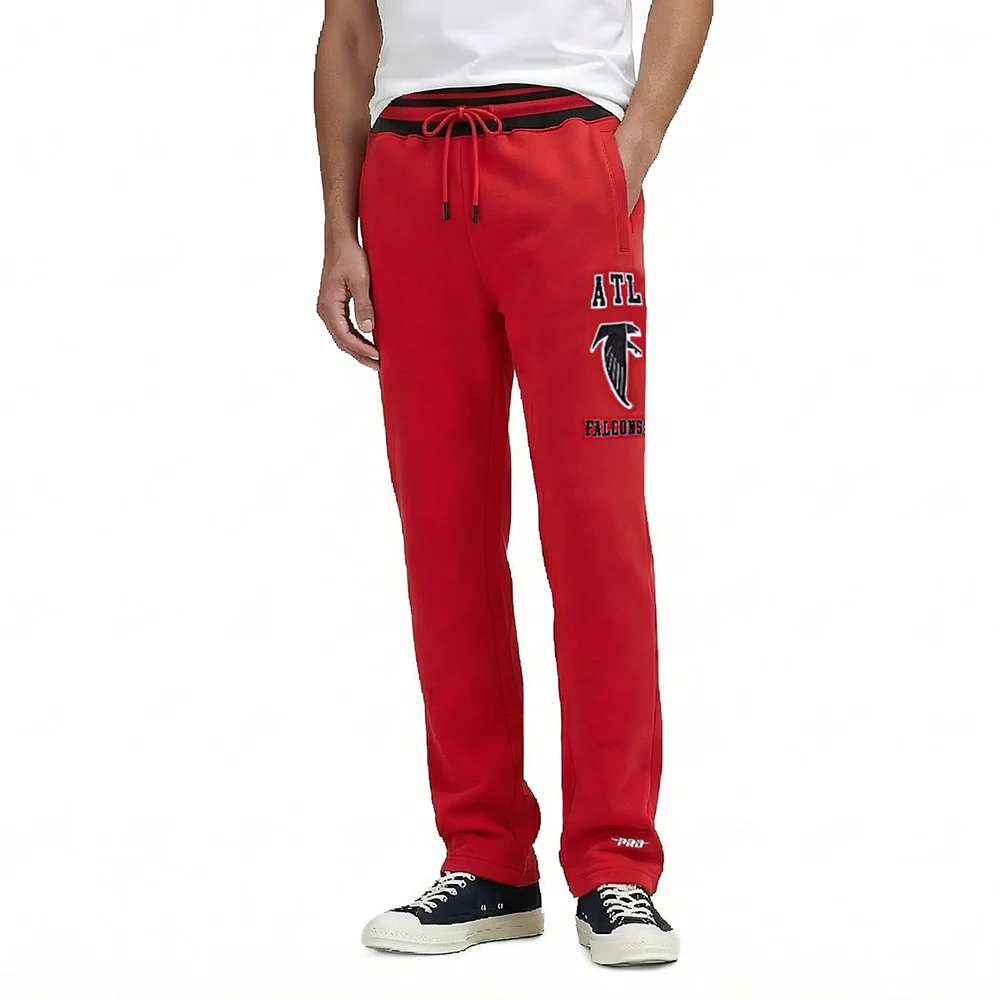 NFL ATLANTA FALCONS RETRO CLASSIC MEN'S SWEATPANT (RED/BLACK)