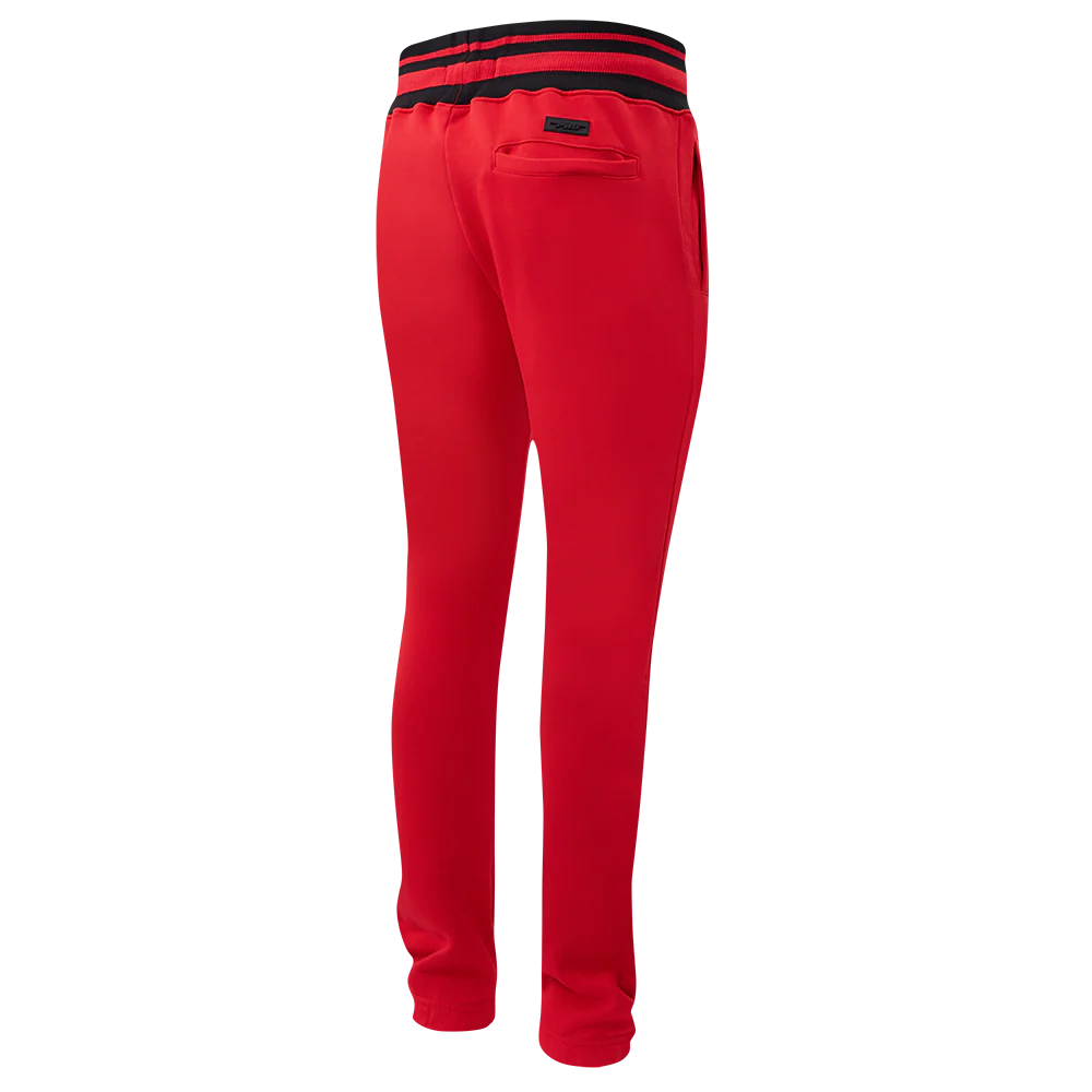 NFL ATLANTA FALCONS RETRO CLASSIC MEN'S SWEATPANT (RED/BLACK) - Image 6