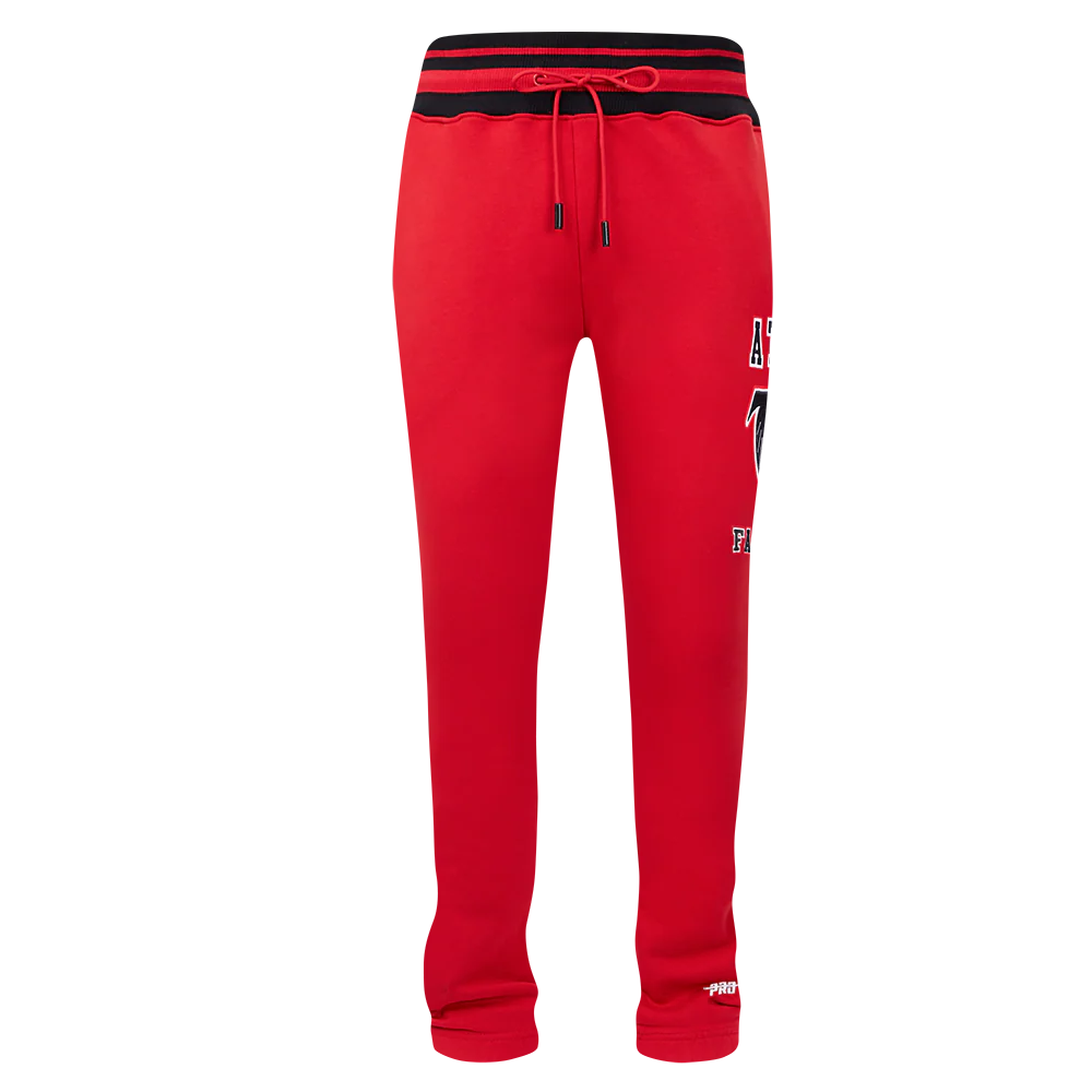 NFL ATLANTA FALCONS RETRO CLASSIC MEN'S SWEATPANT (RED/BLACK) - Image 8