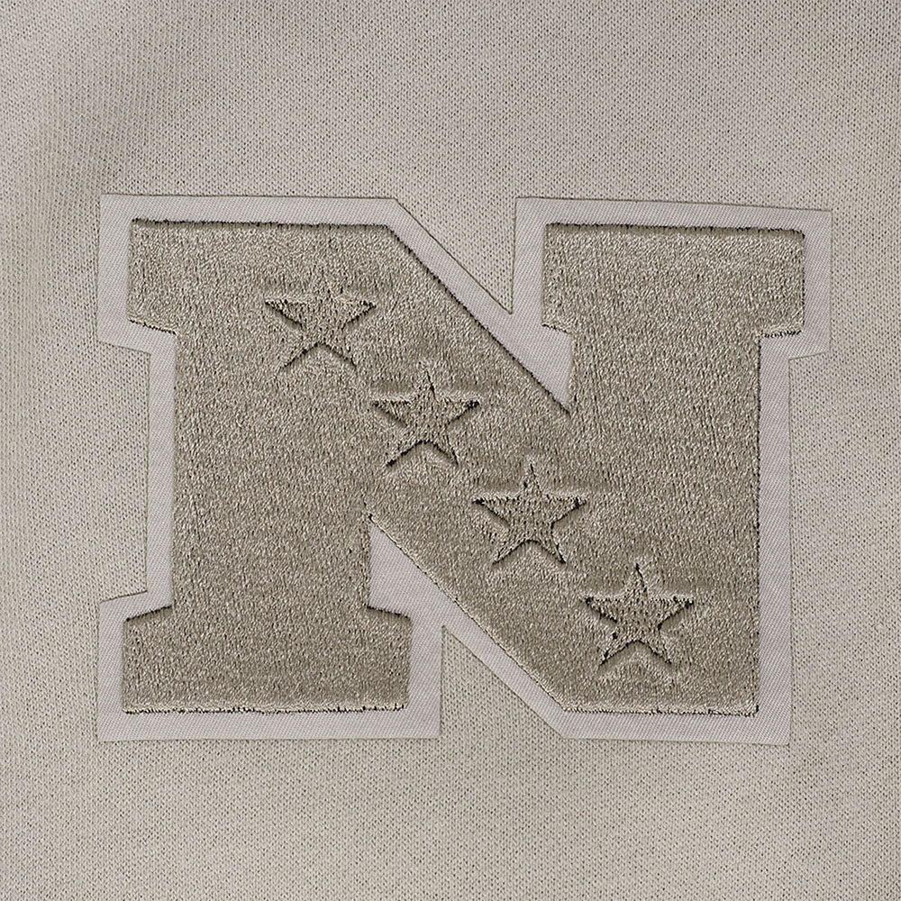 NFL ATLANTA FALCONS NEUTRAL MEN'S DROP SHOULDER FLC CREWNECK (TAUPE) - Image 16