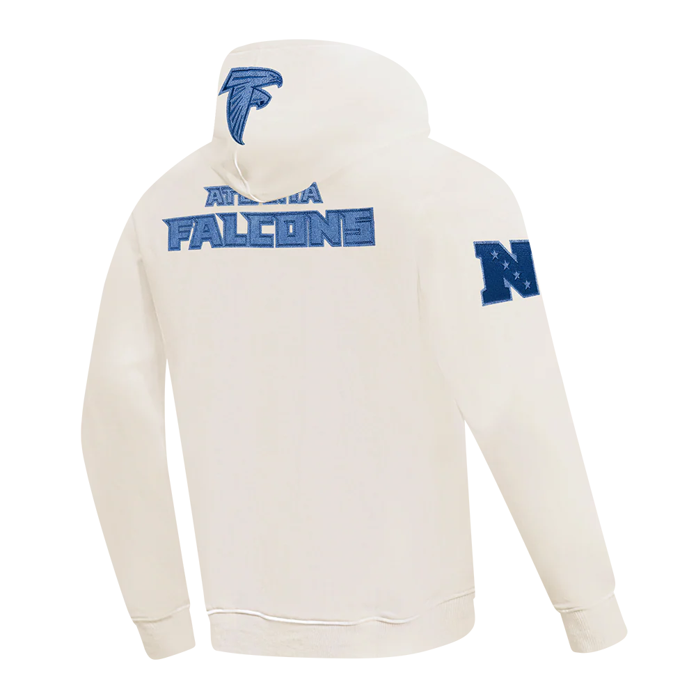 NFL ATLANTA FALCONS VARSITY BLUES PO HOODIE (LINEN) - Image 4