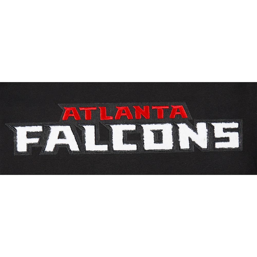 NFL ATLANTA FALCONS CLASSIC BIG BOYS SHORT SLEEVE STRIPED RIB TEE (BLACK/RED) - Image 8