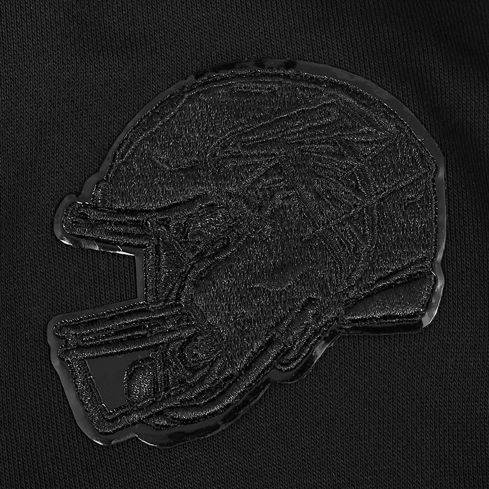 NFL ATLANTA FALCONS TRIPLE BLACK WOMEN'S FLC CREWNECK (TRIPLE BLACK WOMEN'S) - Image 7