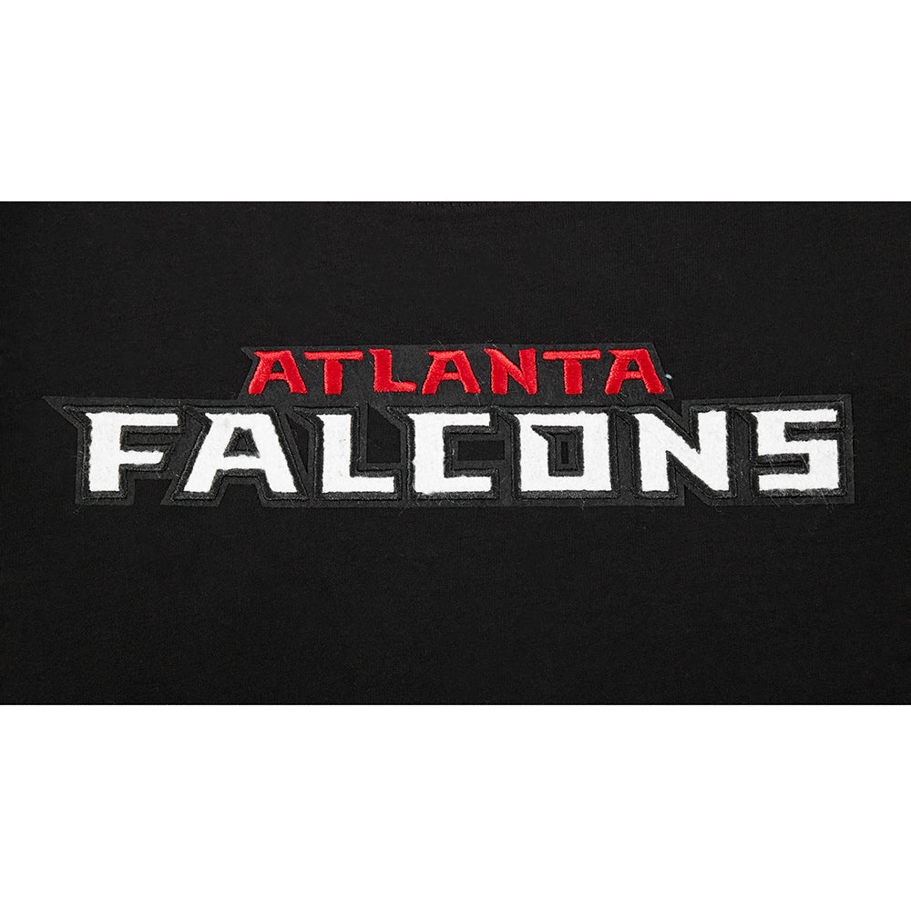 NFL ATLANTA FALCONS CLASSIC LITTLE BOYS SHORT SLEEVE STRIPED RIB TEE (BLACK/RED) - Image 9