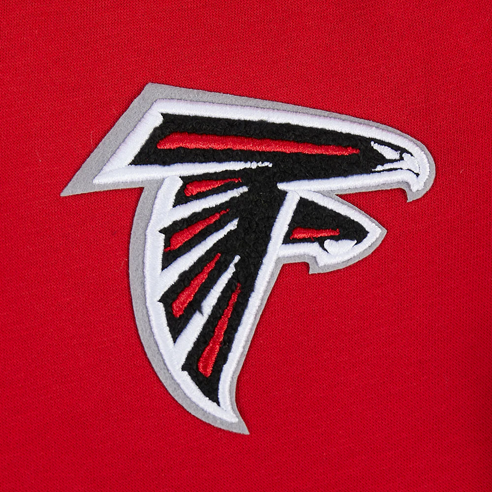 NFL ATLANTA FALCONS CLASSIC LITTLE BOY'S FLC PO HOODIE (RED) - Image 8