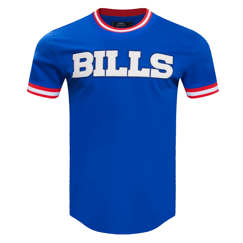 NFL BUFFALO BILLS CLASSIC CHENILLE MEN'S TEE (ROYAL BLUE)