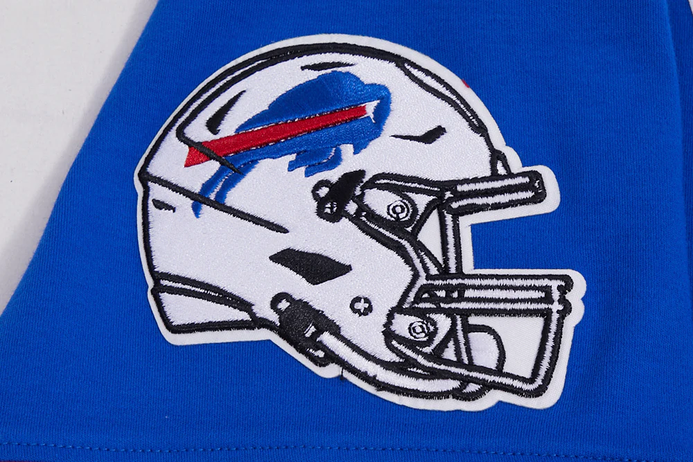 NFL BUFFALO BILLS JOSH ALLEN #17 MEN'S SHORT SLEEVE PULLOVER HOODIE (ROYAL BLUE/RED) - Image 7