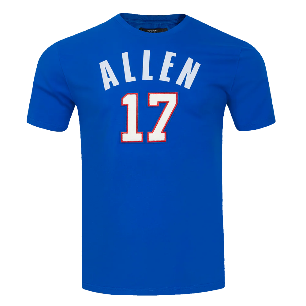 NFL BUFFALO BILLS JOSH ALLEN #17 MEN'S TEE (ROYAL BLUE)