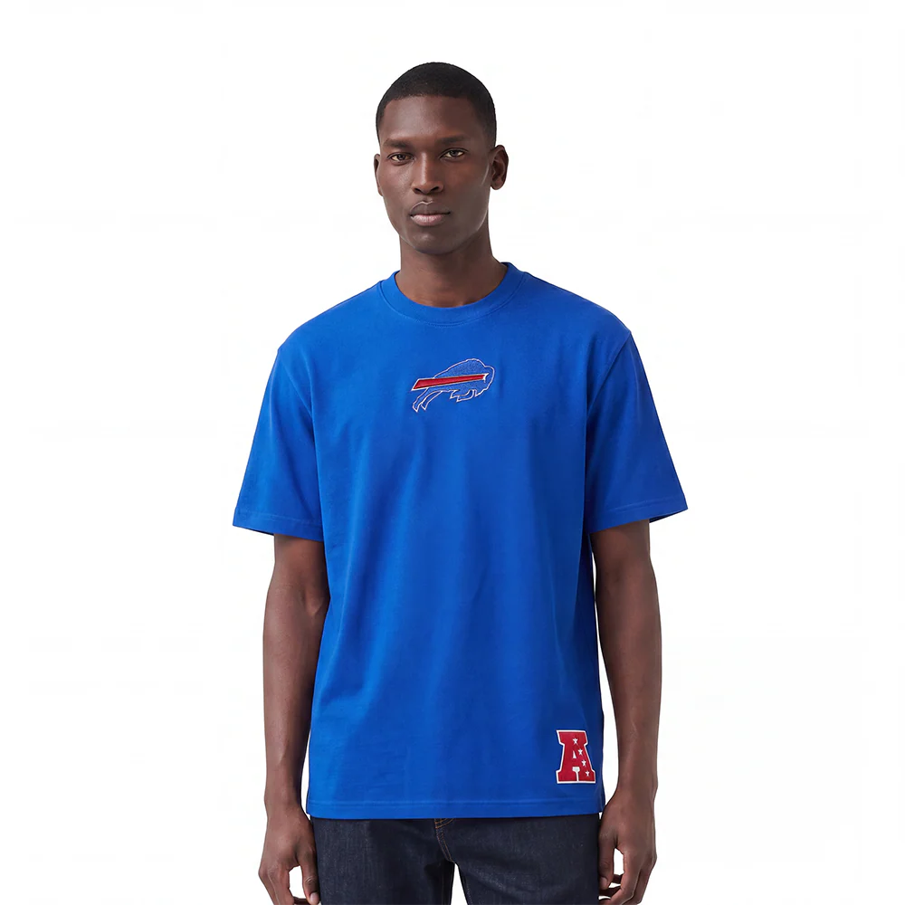 NFL BUFFALO BILLS WINGSPAN MEN'S CJ DROP SHOULDER TEE (ROYAL BLUE) - Image 2