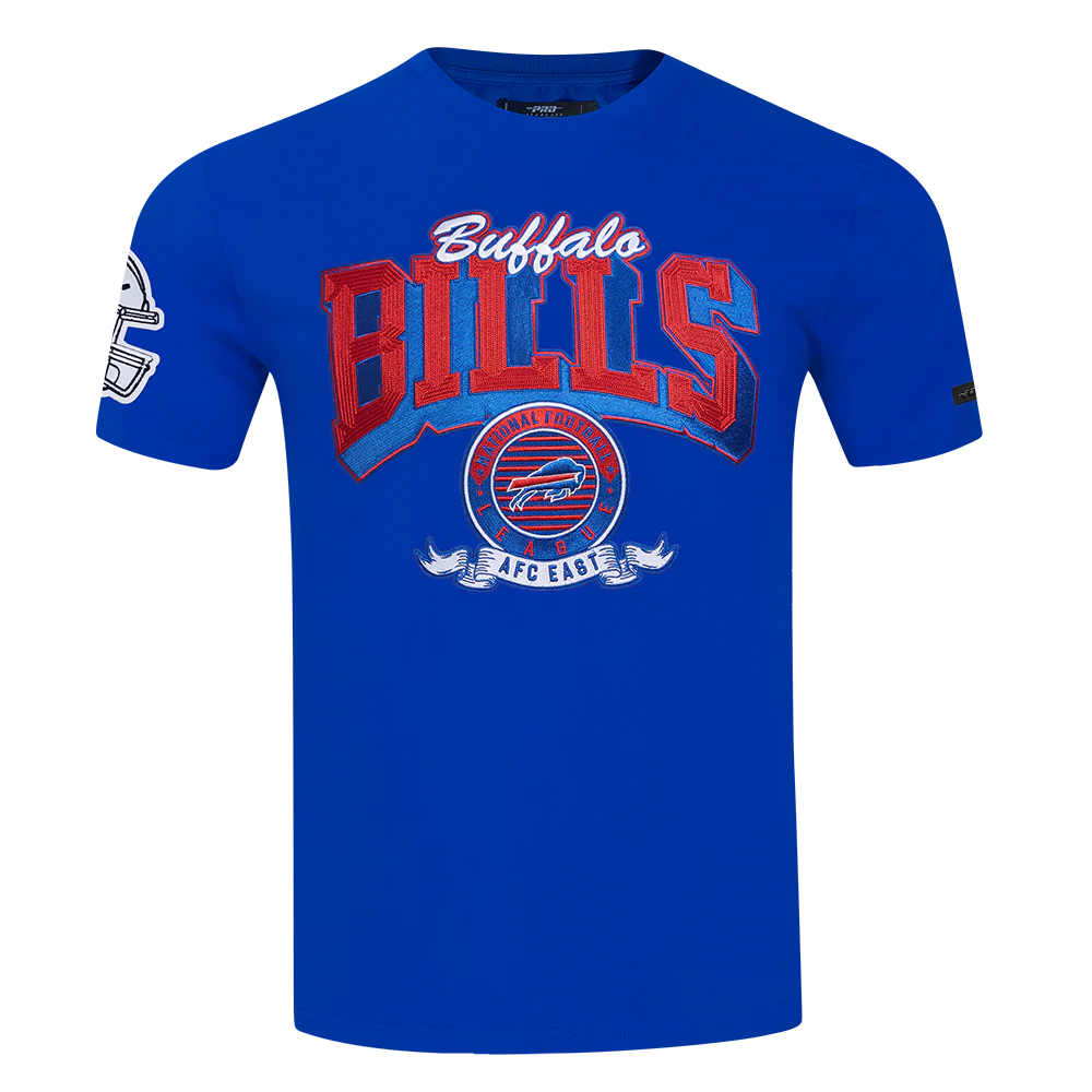 NFL BUFFALO BILLS TEAM BADGE MEN'S SJ TEE (ROYAL BLUE) - Image 5