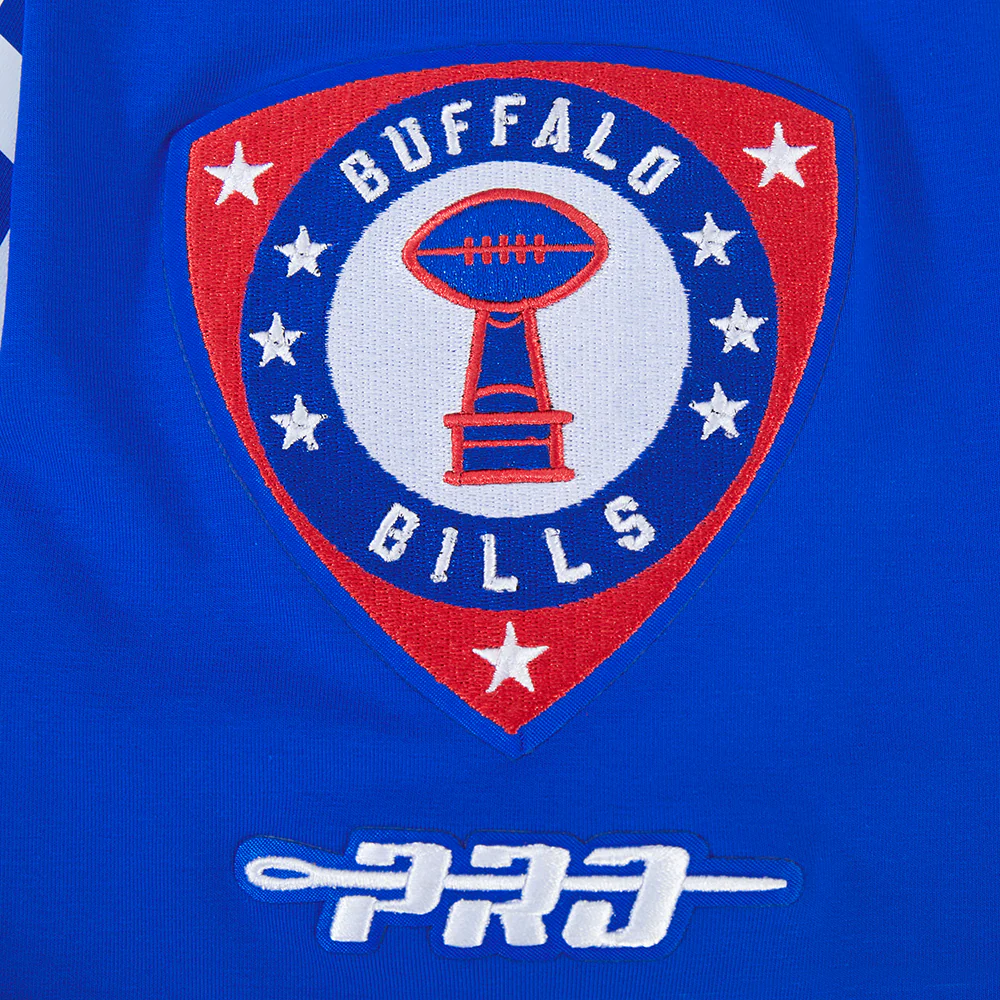 NFL BUFFALO BILLS LETTERMAN MEN'S S/S TEE (ROYAL BLUE) - Image 5