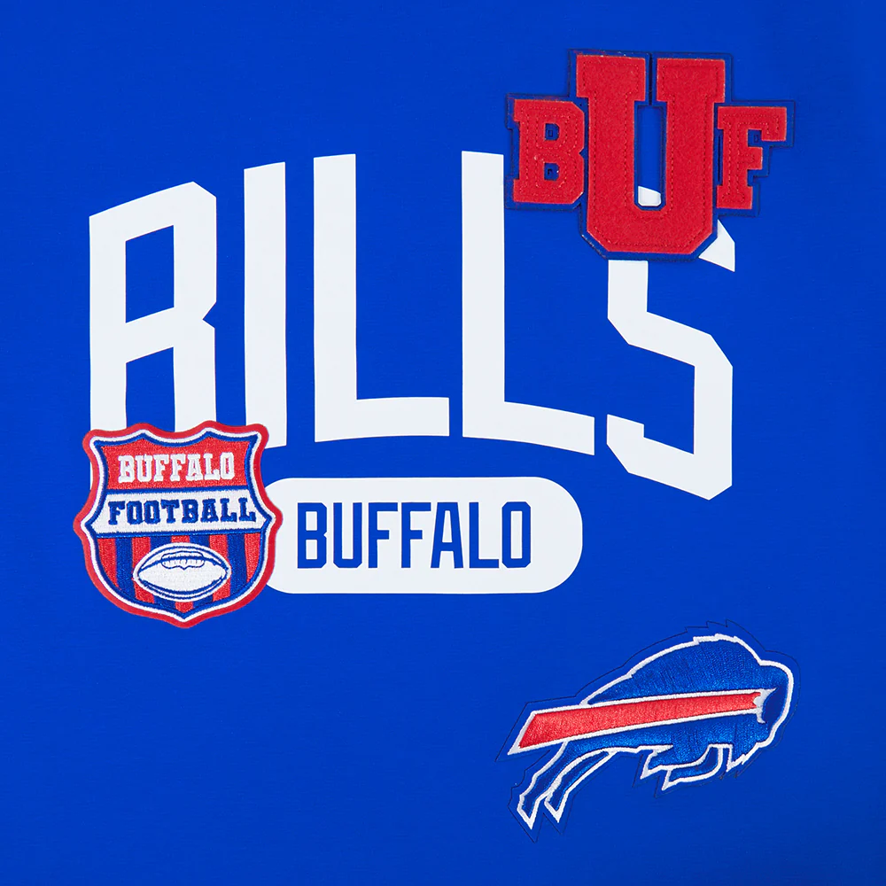 NFL BUFFALO BILLS LETTERMAN MEN'S S/S TEE (ROYAL BLUE) - Image 6