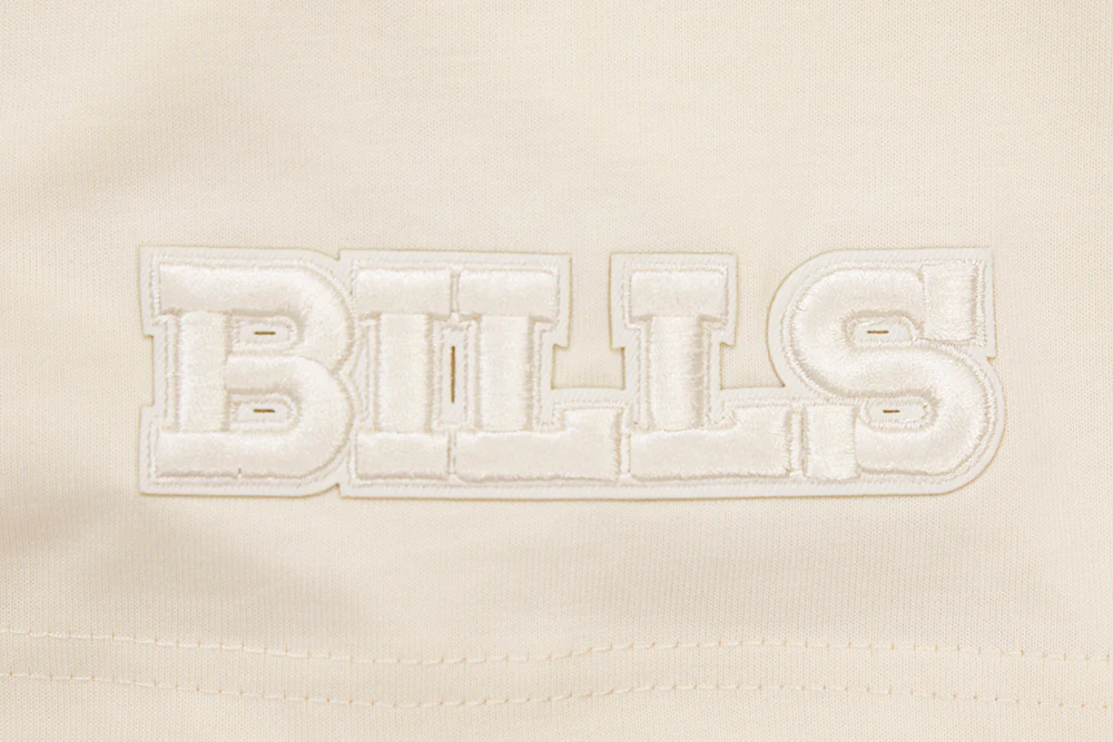 NFL BUFFALO BILLS JOSH ALLEN #17 NEUTRAL MEN'S SHORT SLEEVE PULLOVER HOODIE (EGGSHELL) - Image 8