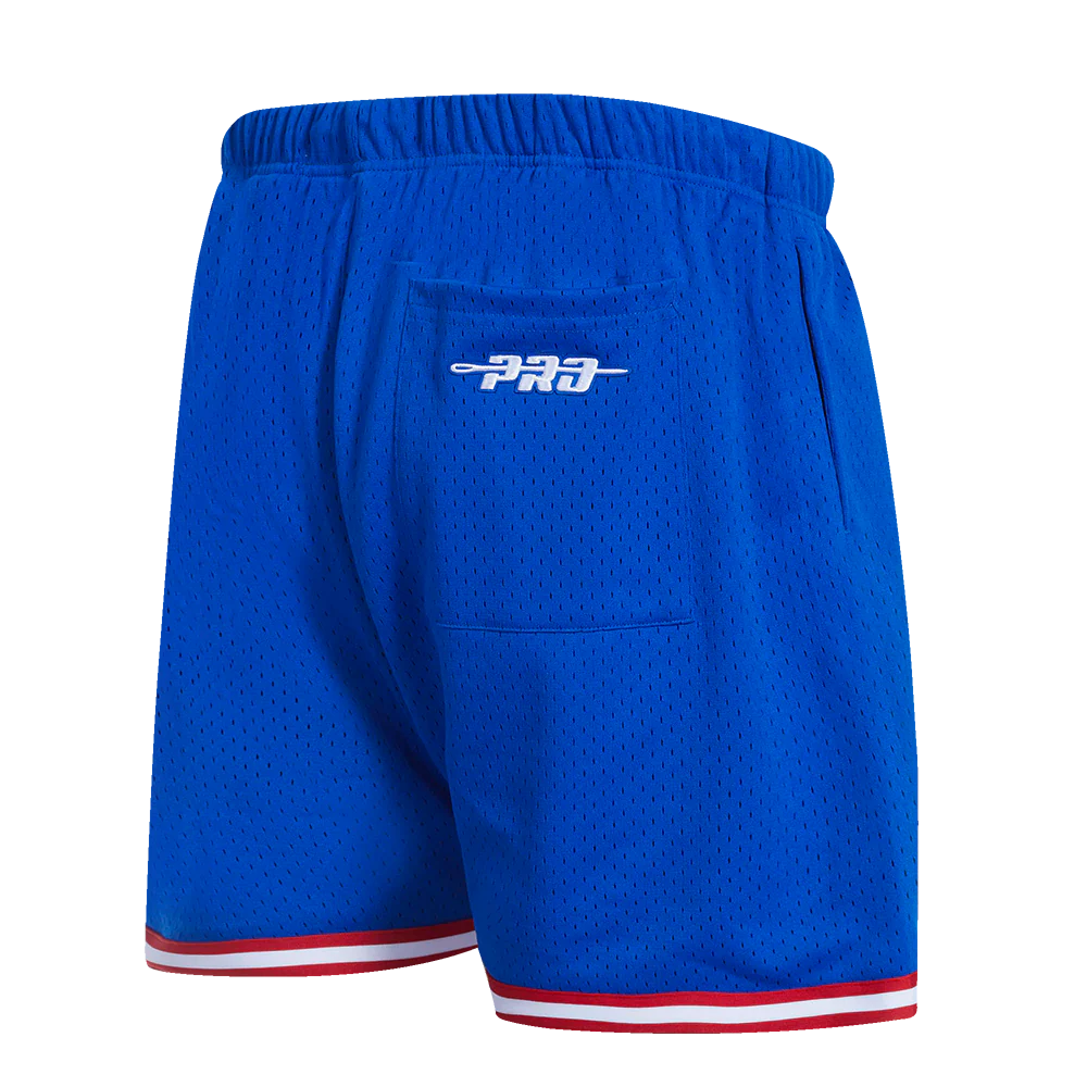 NFL BUFFALO BILLS JOSH ALLEN #17 MEN'S MESH SHORT (ROYAL BLUE/RED) - Image 3