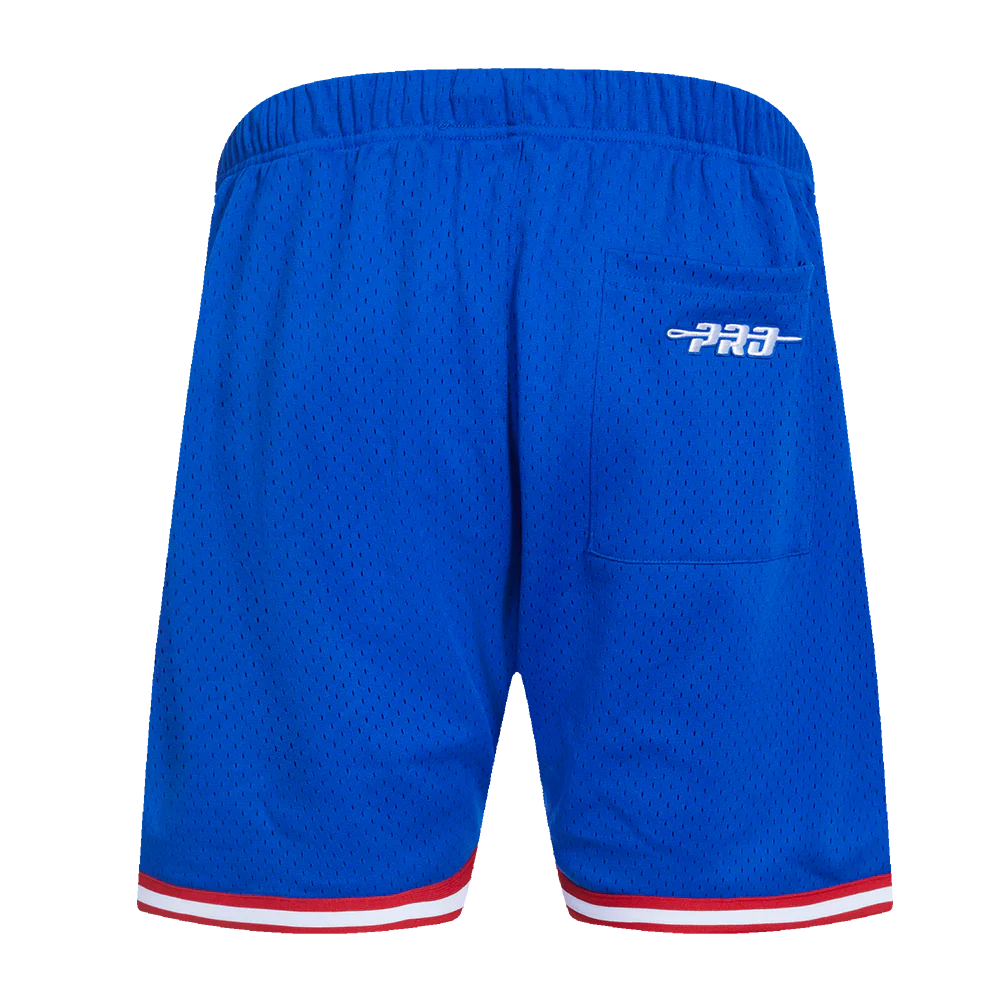 NFL BUFFALO BILLS JOSH ALLEN #17 MEN'S MESH SHORT (ROYAL BLUE/RED) - Image 4