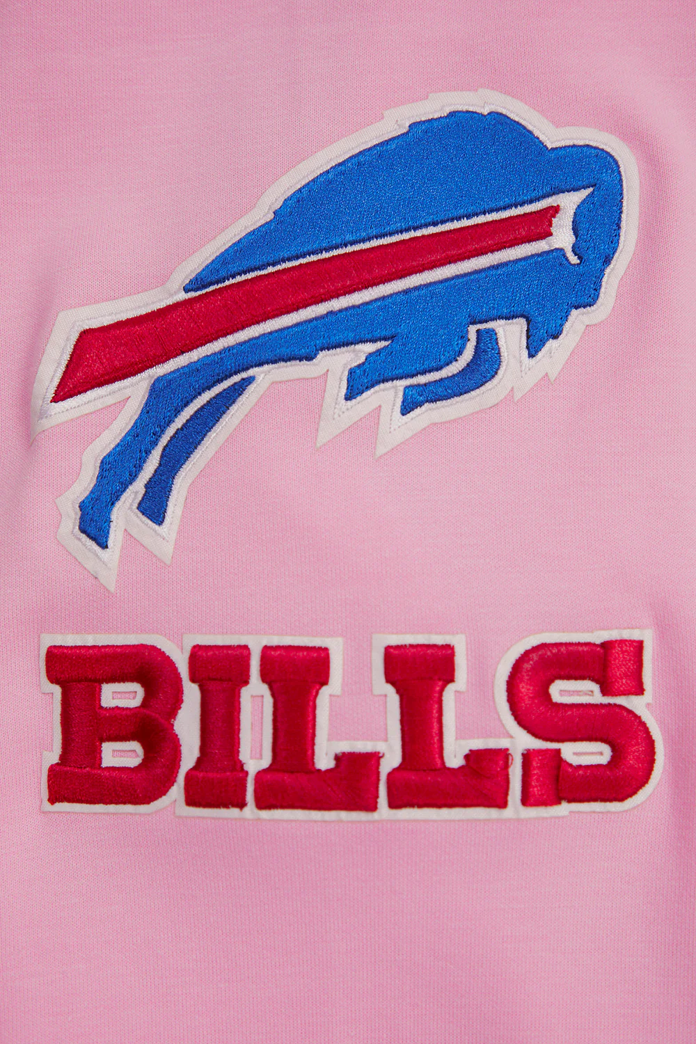 NFL BUFFALO BILLS CLASSIC CHENILLE FULL ZIP HOODIE  (PINK) - Image 8