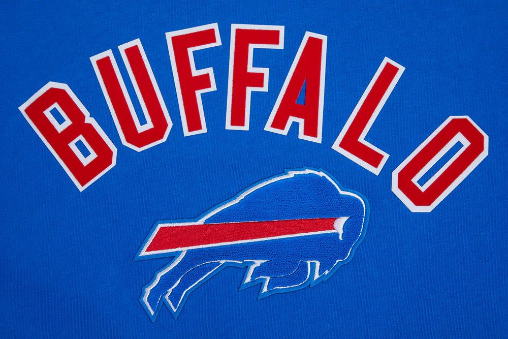 NFL BUFFALO BILLS CLASSIC BRISTLE MEN'S CREWNECK (ROYAL BLUE) - Image 5
