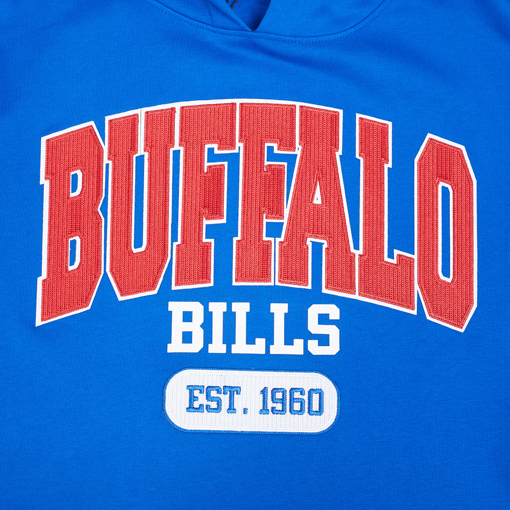 NFL BUFFALO BILLS CITY ARCH MEN'S FLC PO HOODIE (ROYAL BLUE) - Image 8