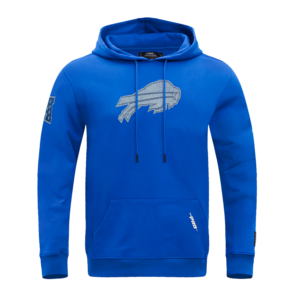 NFL BUFFALO BILLS VARSITY BLUES MEN'S PULLOVER HOODIE (ROYAL BLUE)