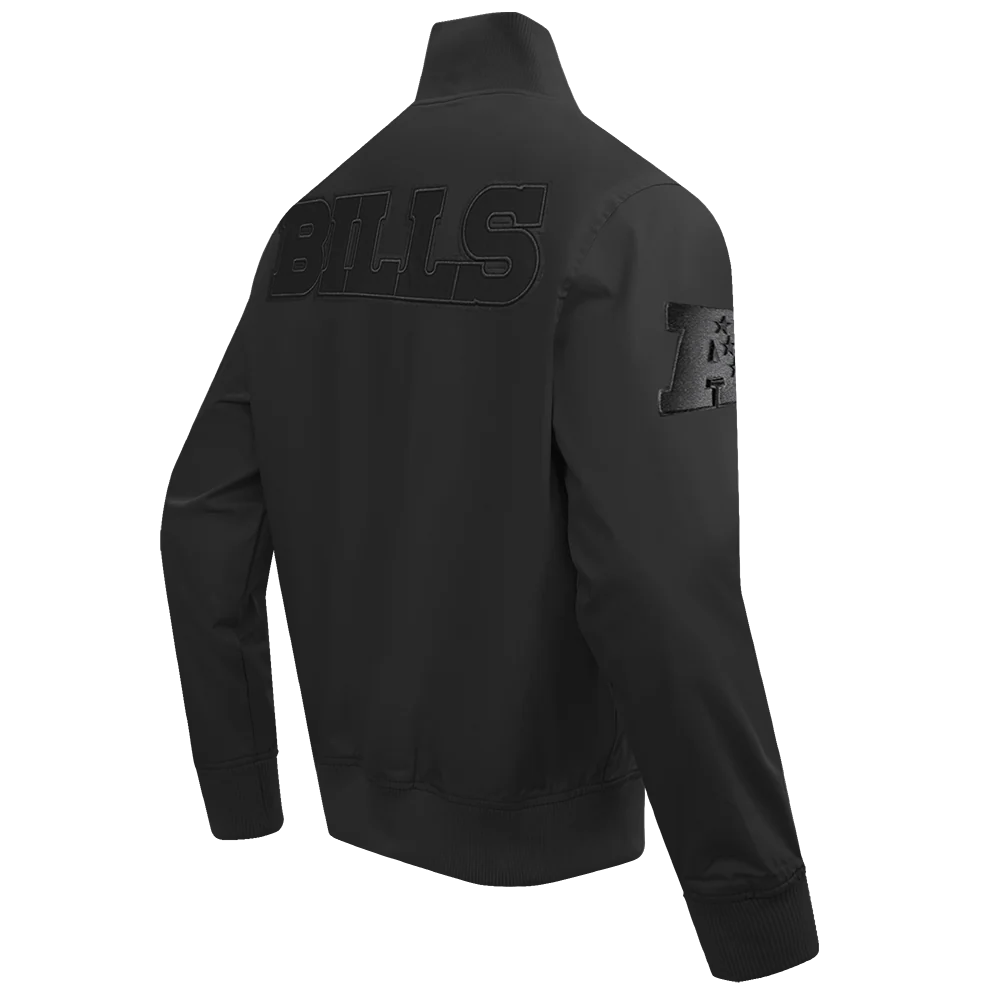 NFL BUFFALO BILLS NEUTRAL TWILL JACKET (BLACK) - Image 3