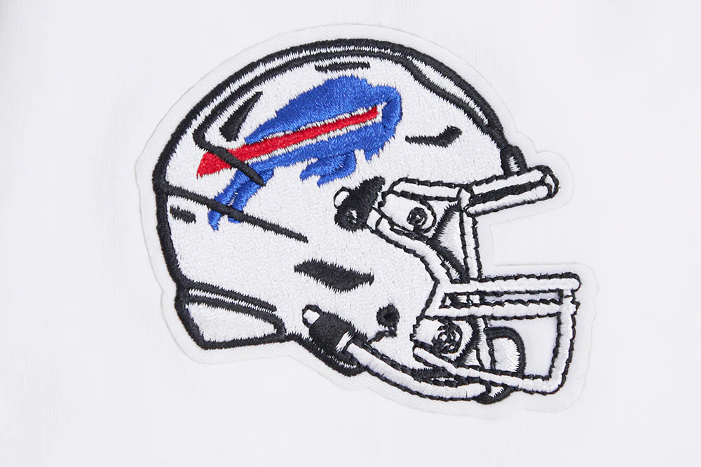NFL BUFFALO BILLS CLASSIC SINGLE JERSEY SLIM FIT TEE (WHITE) - Image 6