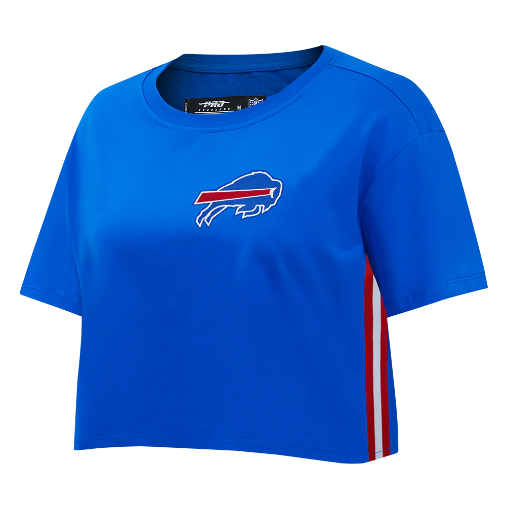 NFL BUFFALO BILLS MASHUP WOMEN'S BOXY TEE (ROYAL BLUE) - Image 2