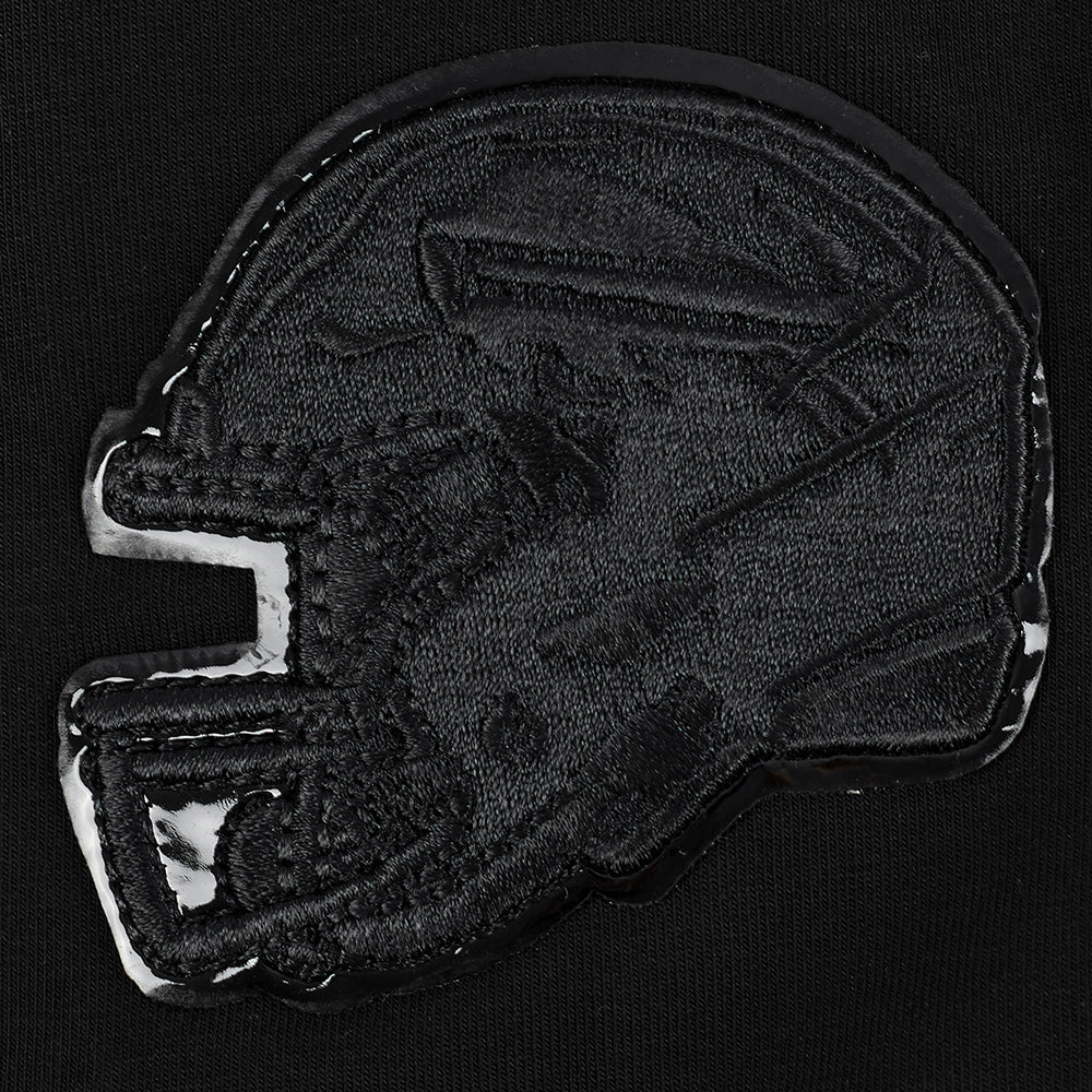NFL BUFFALO BILLS TRIPLE BLACK WOMEN'S SINGLE JERSEY BOXY TEE (TRIPLE BLACK) - Image 7