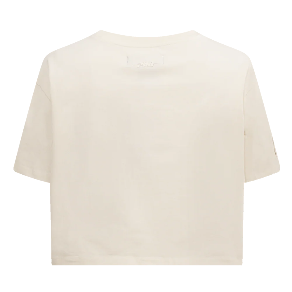 NFL BUFFALO BILLS NEUTRAL WOMEN'S BOXY TEE (EGGSHELL) - Image 2